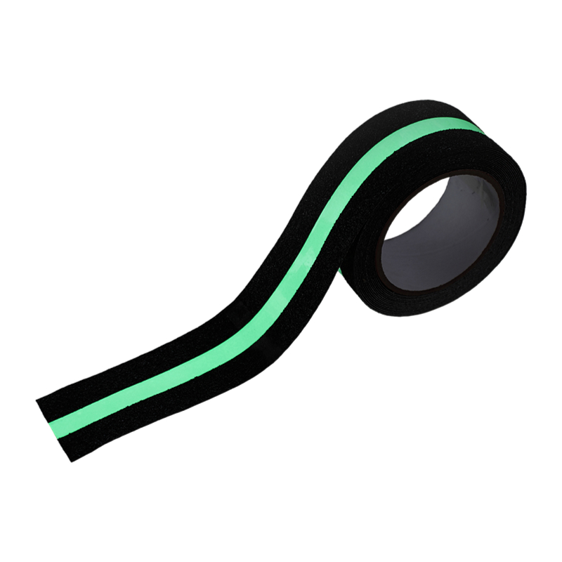 Does the color of the luminous twill strips have an effect on the luminous effect?